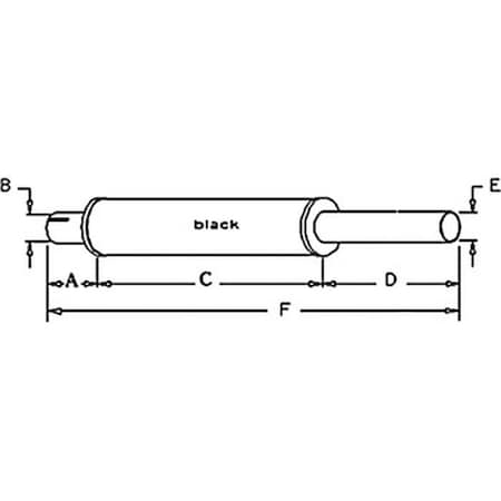 Aftermarket New Muffler Fits AllisChalmers 190 200 7000 Tractors 70271755